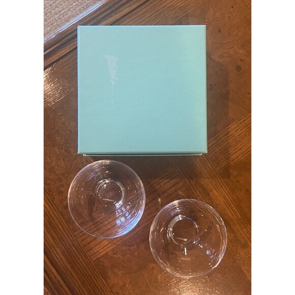 Vintage Tiffany & Co. Crystal Bowls & Original Box - Picture 16 of 16